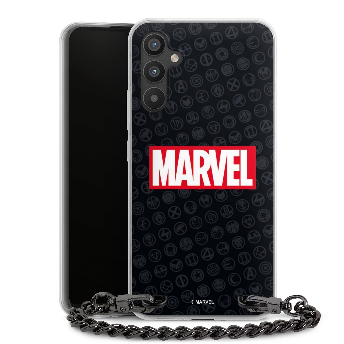 Marvel Logo Black Red 