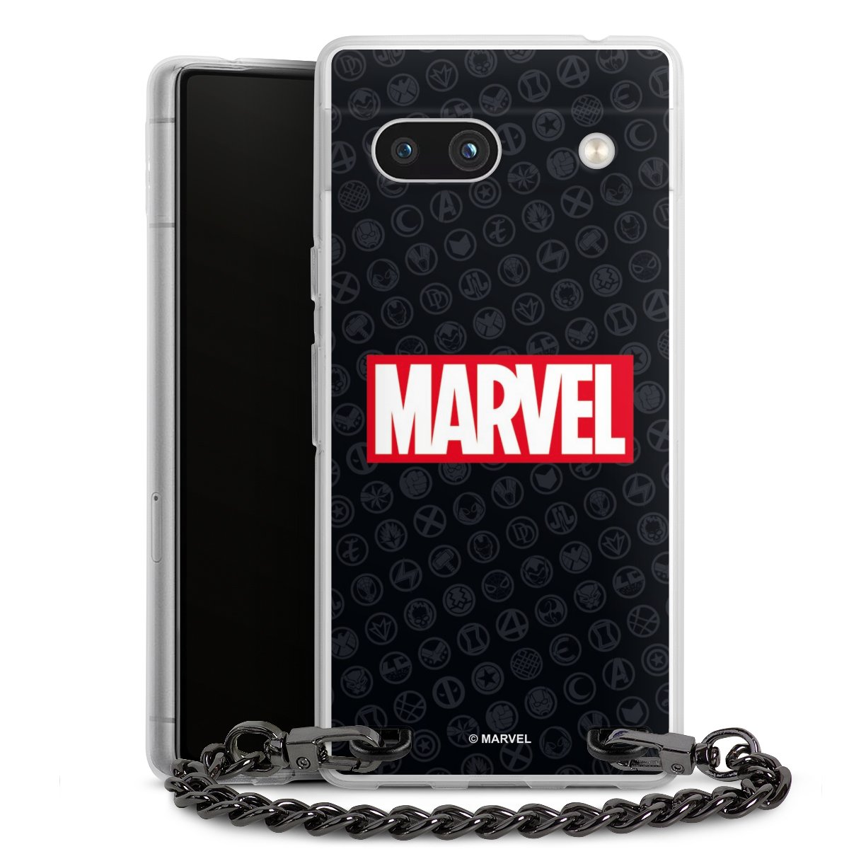 Marvel Logo Black Red 