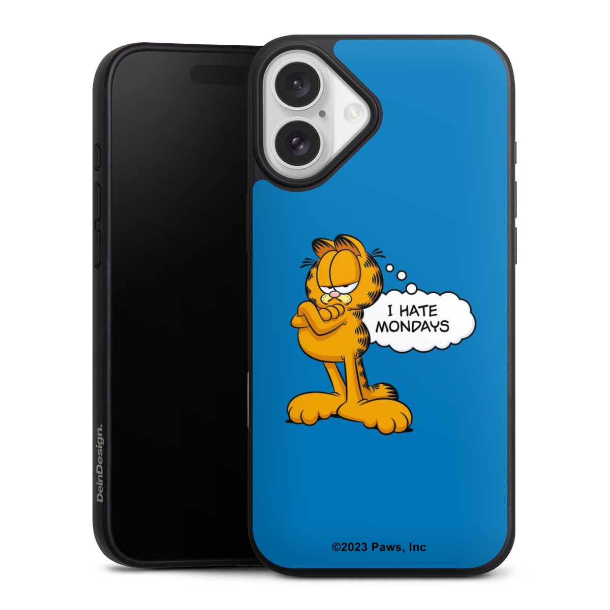 Garfield Ik haat maandagen blauw