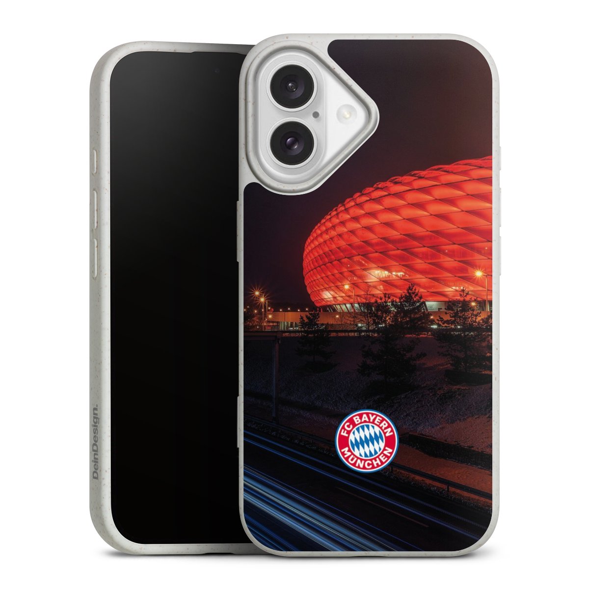 Allianz Arena bei Nacht FCB