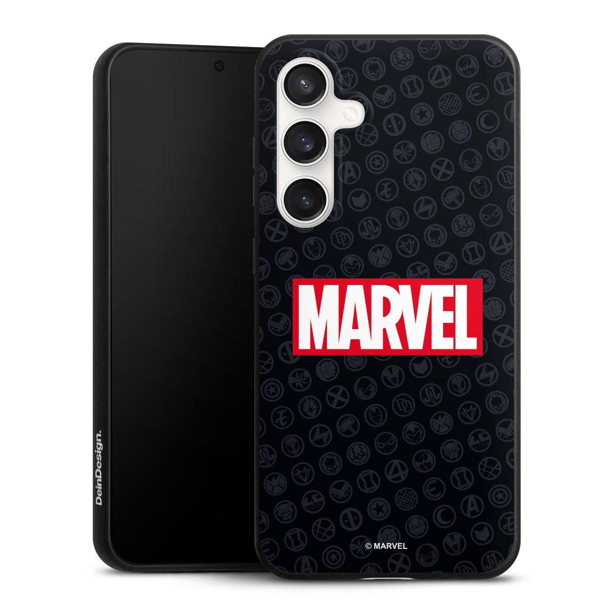 Marvel Logo Zwart Rood