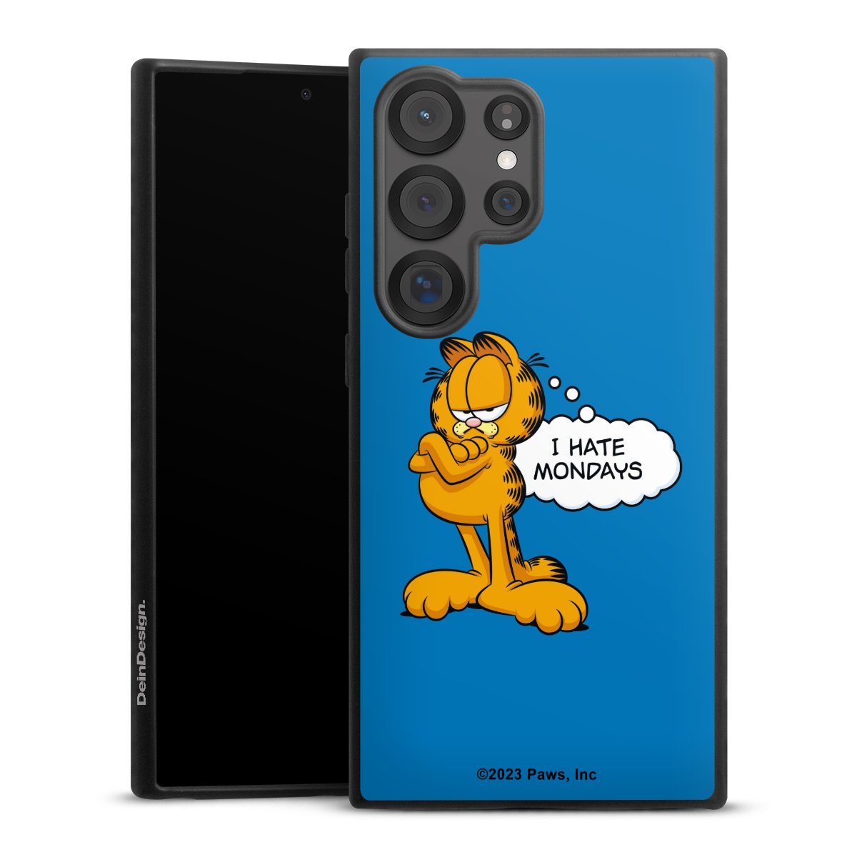 Garfield Ik haat maandagen blauw