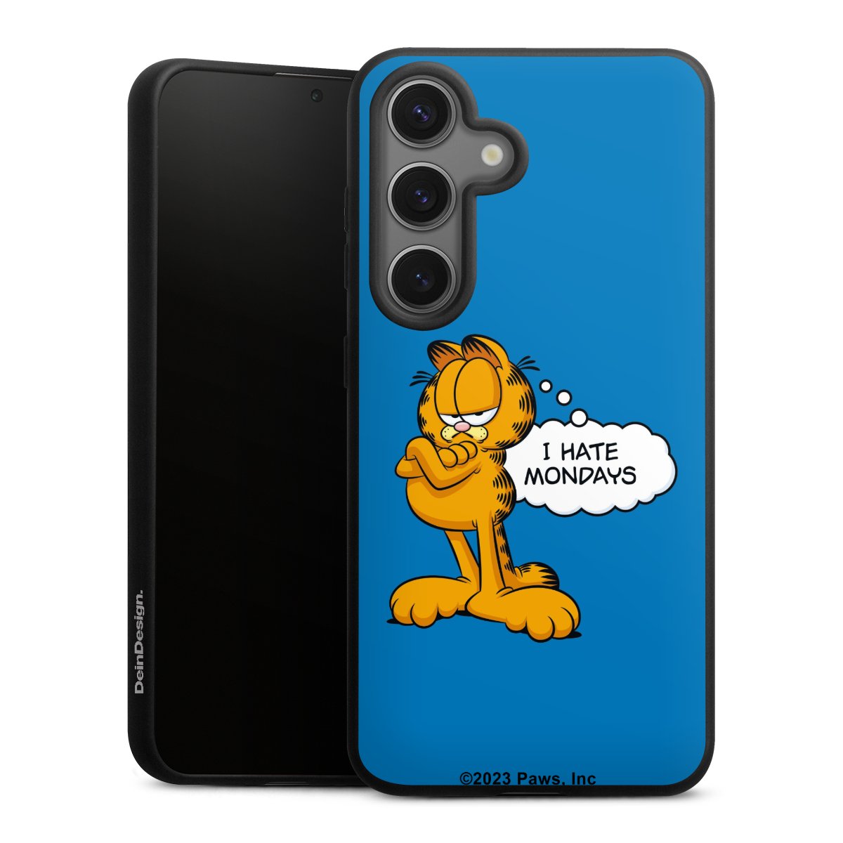 Garfield Ik haat maandagen blauw