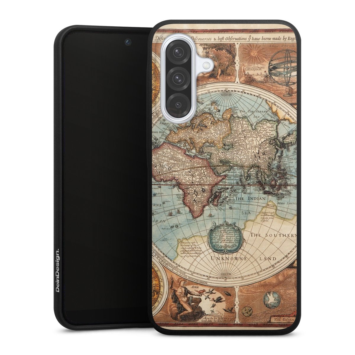 Mappa del mondo vintage