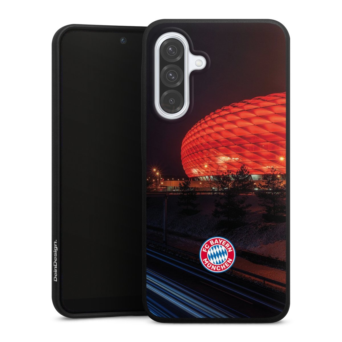 Allianz Arena bei Nacht FCB