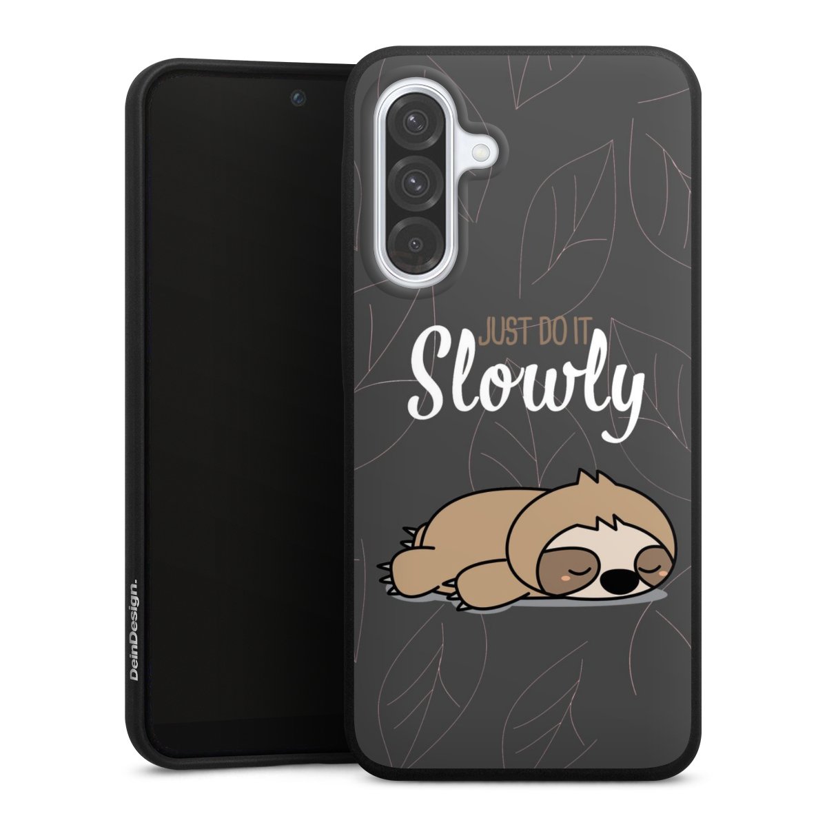 Just Do It Slowly Sloth Grey