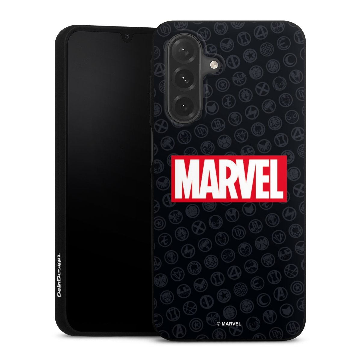 Marvel Logo Zwart Rood