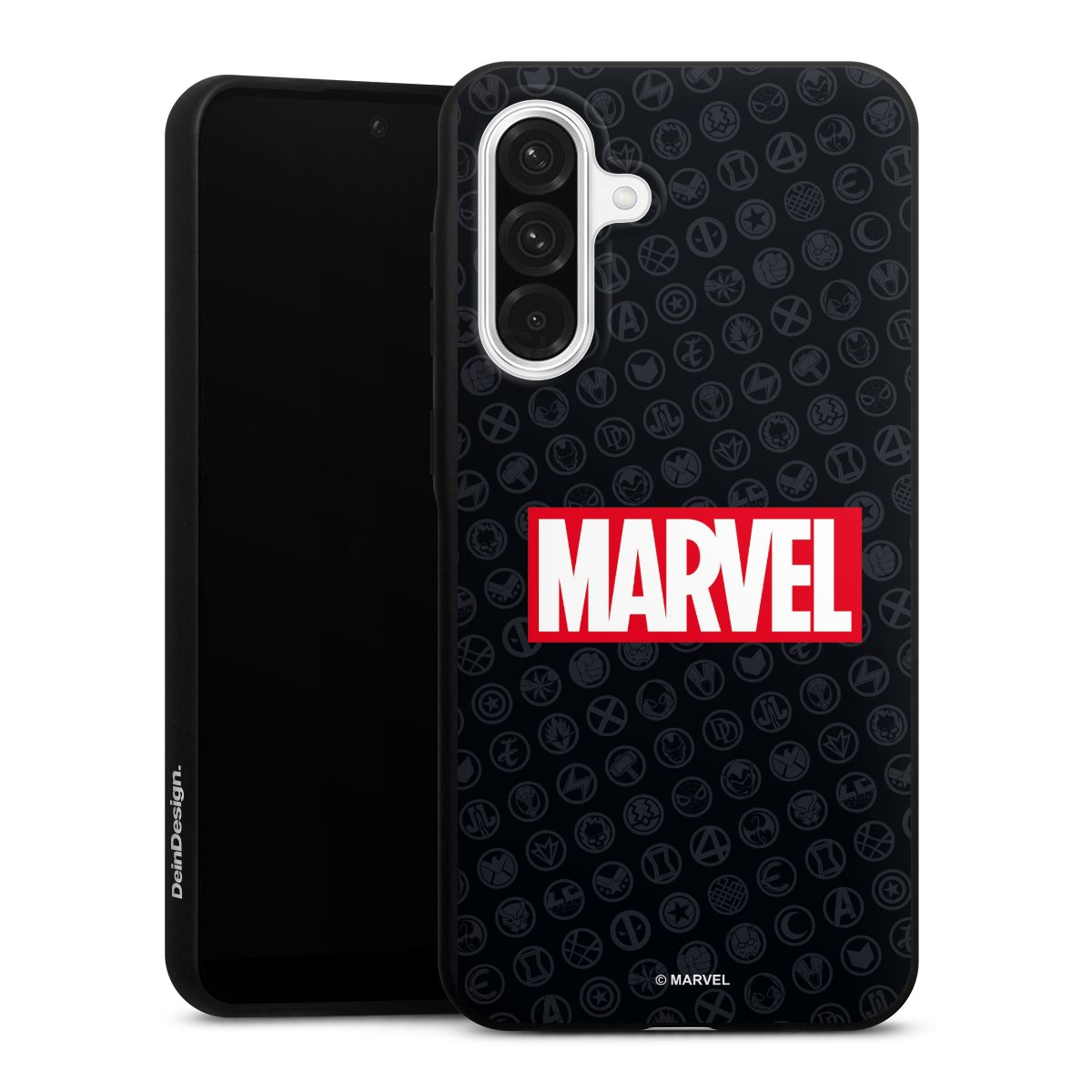 Marvel Logo Zwart Rood