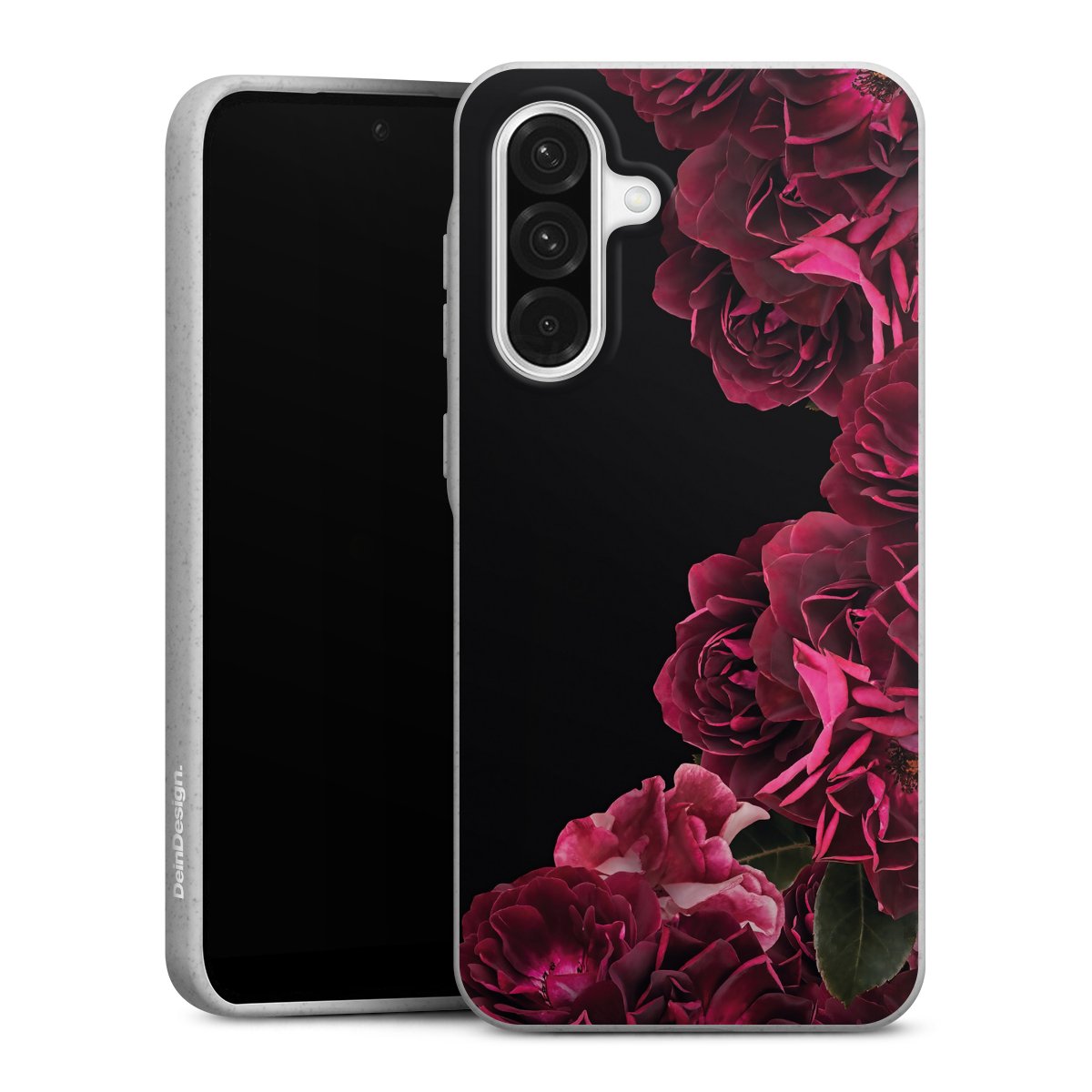 Rose vintage su nero