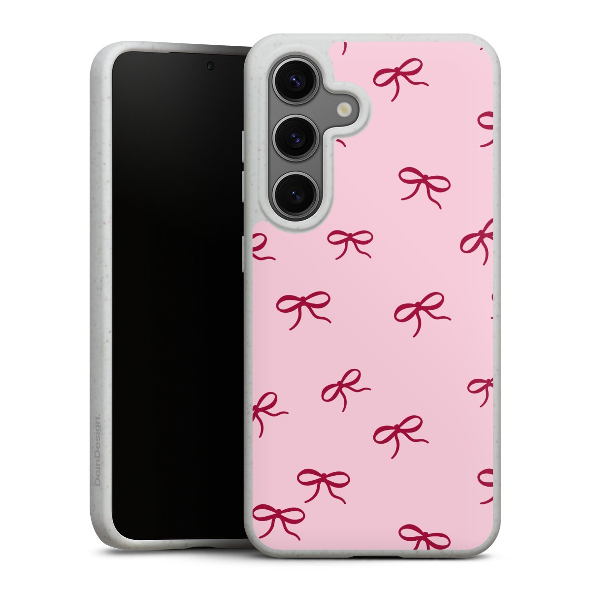 Bows Red Pink Pattern