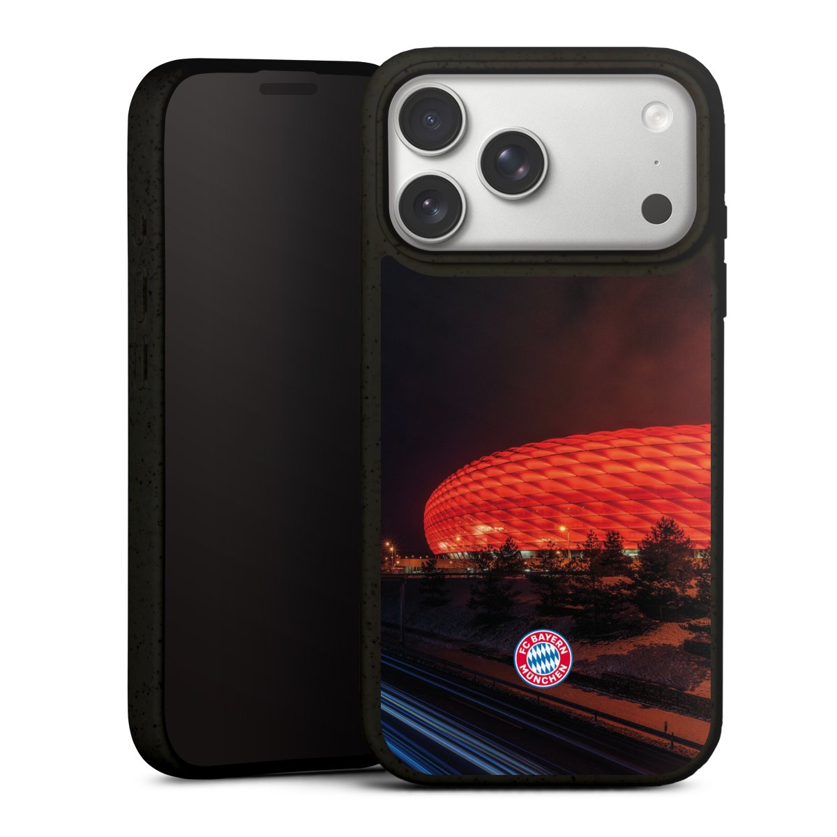 Allianz Arena bei Nacht FCB