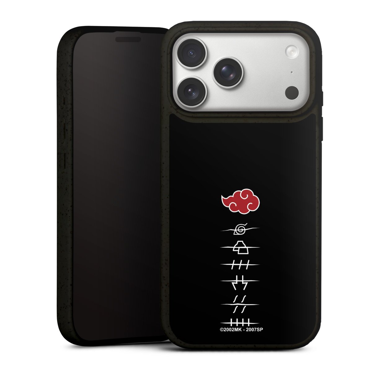 Symboles des membres de l'Akatsuki noirs