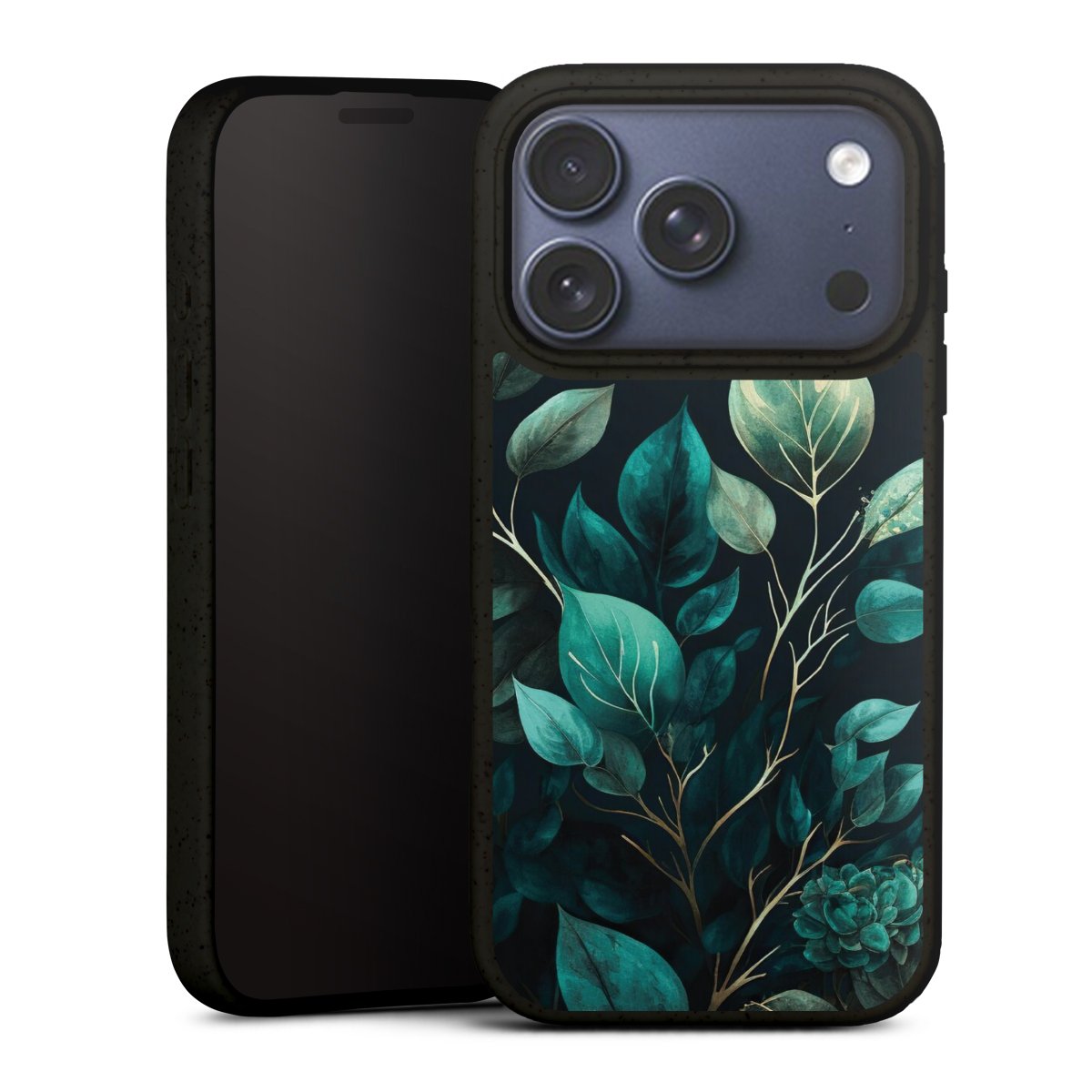 Eukalyptus dunkler Hintergrund