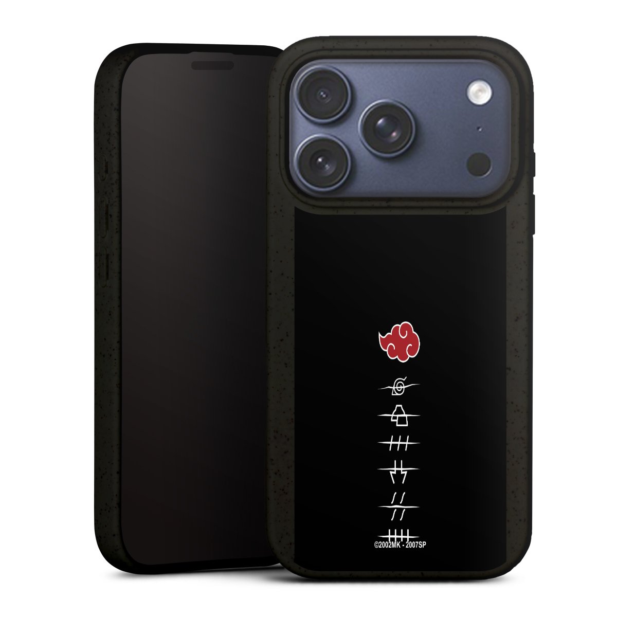 Symboles des membres de l'Akatsuki noirs