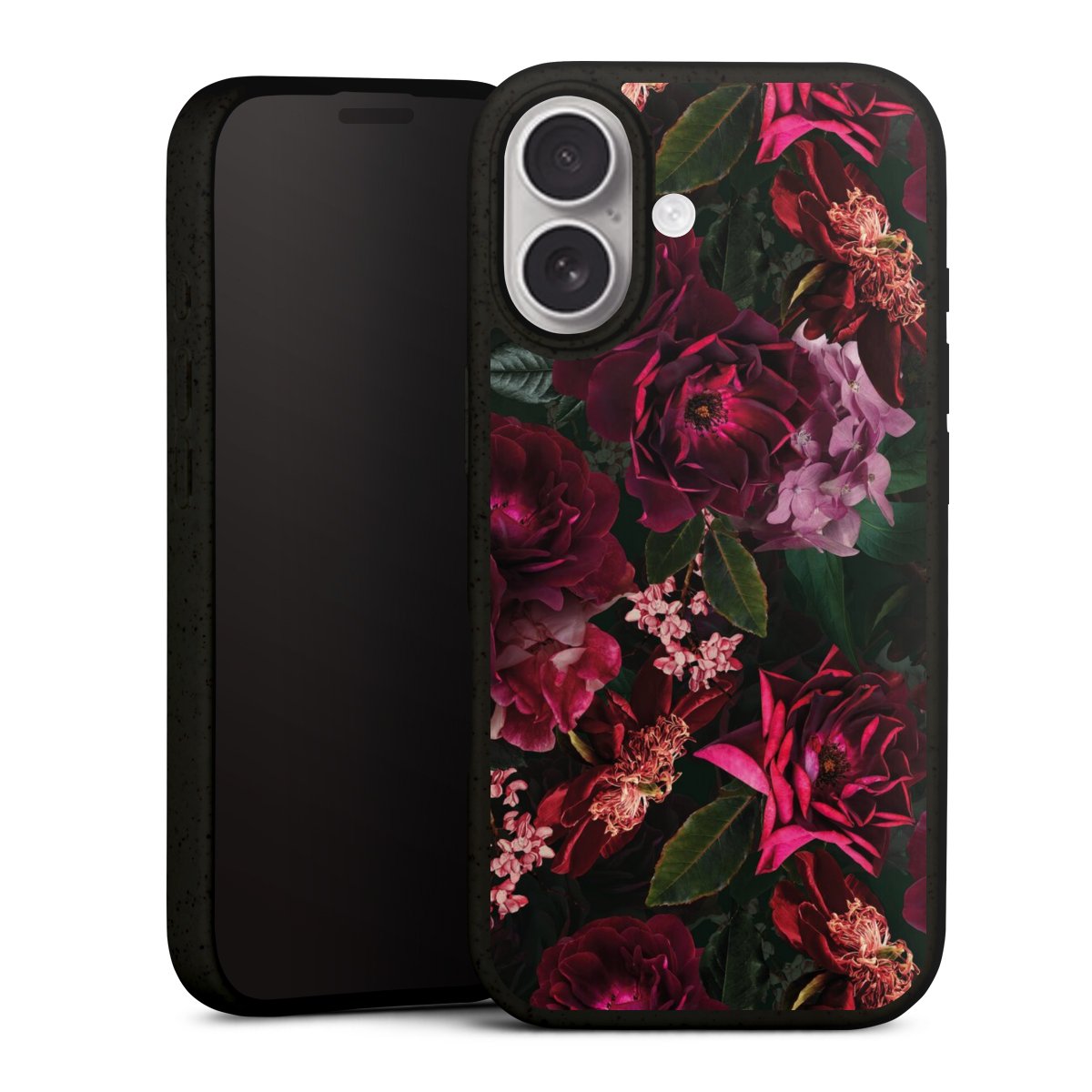 Fiori rosso scuro e rosa