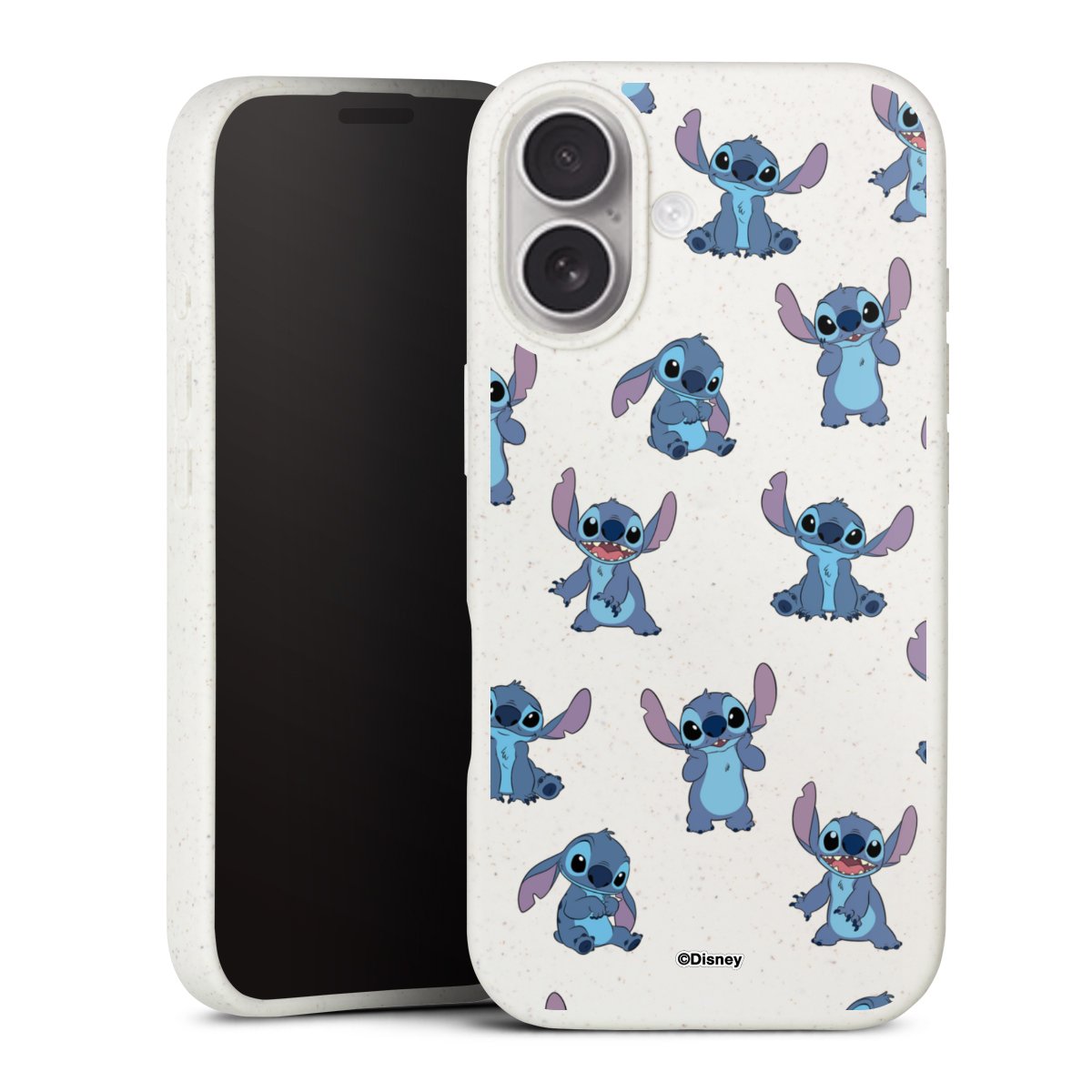Stitch Faces Pattern Transparent