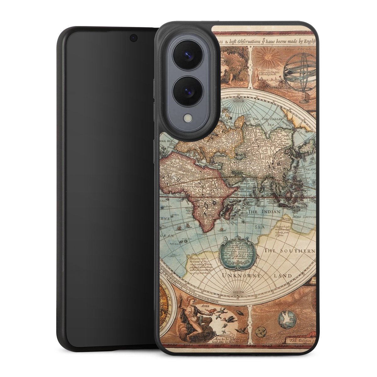 Mappa del mondo vintage