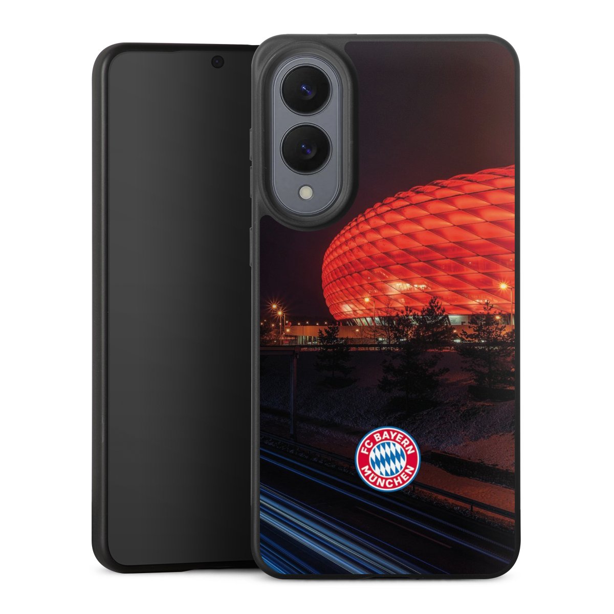 Allianz Arena bei Nacht FCB