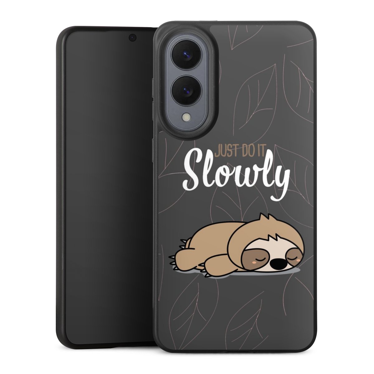 Just Do It Slowly Sloth Grey