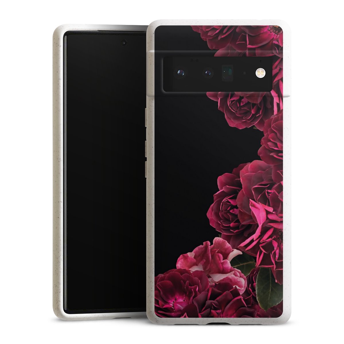 Rose vintage su nero