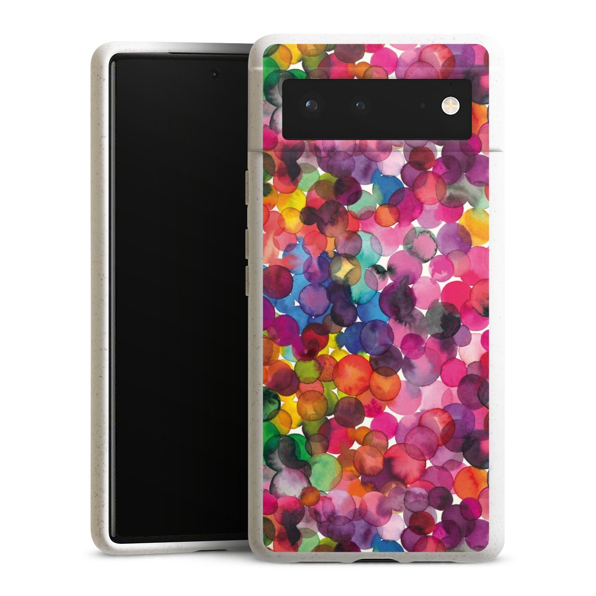 Punti acquerello sovrapposti