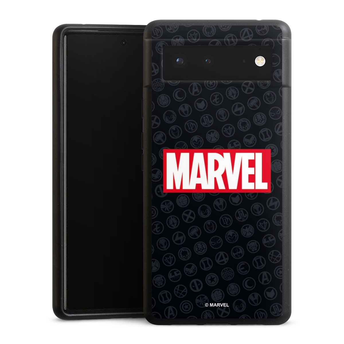 Marvel Logo Black Red 