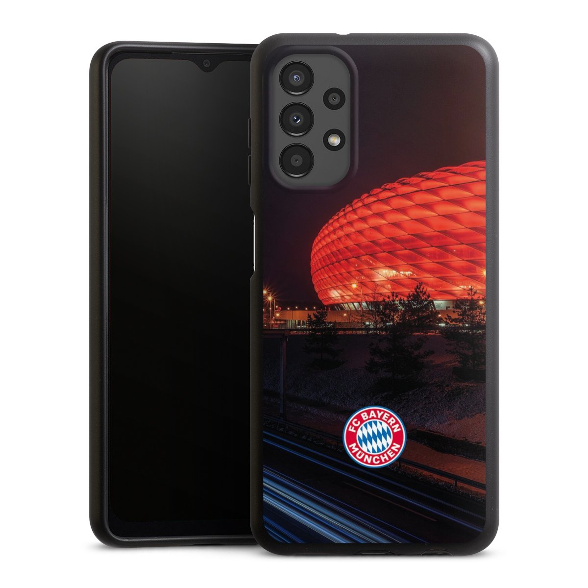 Allianz Arena bei Nacht FCB