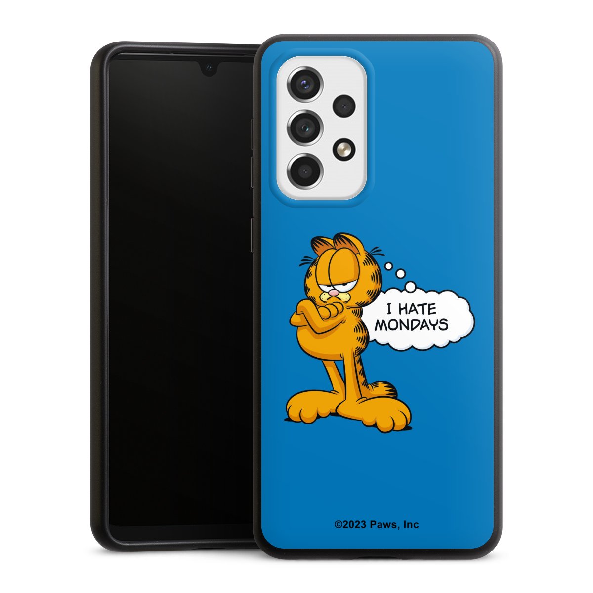 Garfield Ik haat maandagen blauw