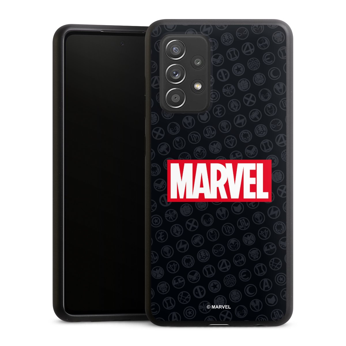 Marvel Logo Black Red 