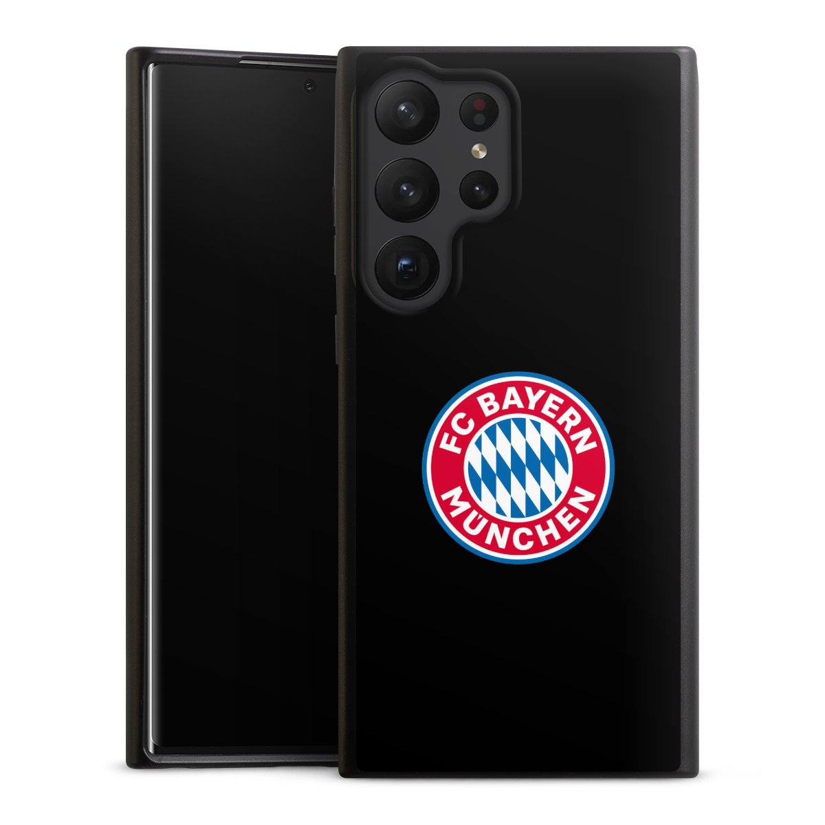 FCB Logo auf Schwarz