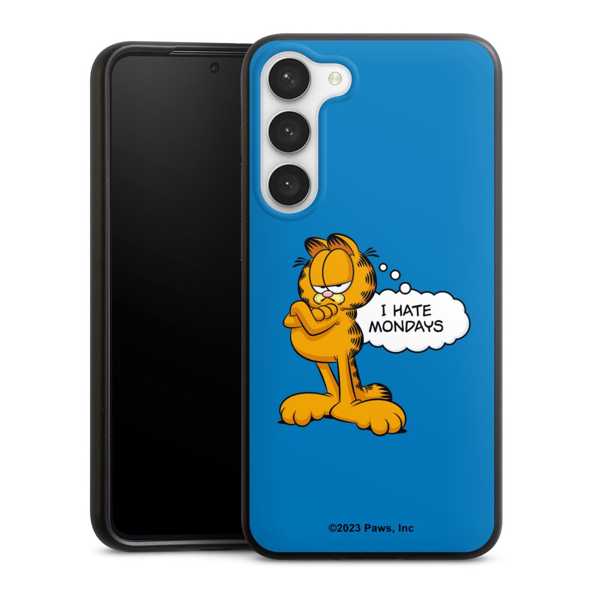 Garfield Ik haat maandagen blauw