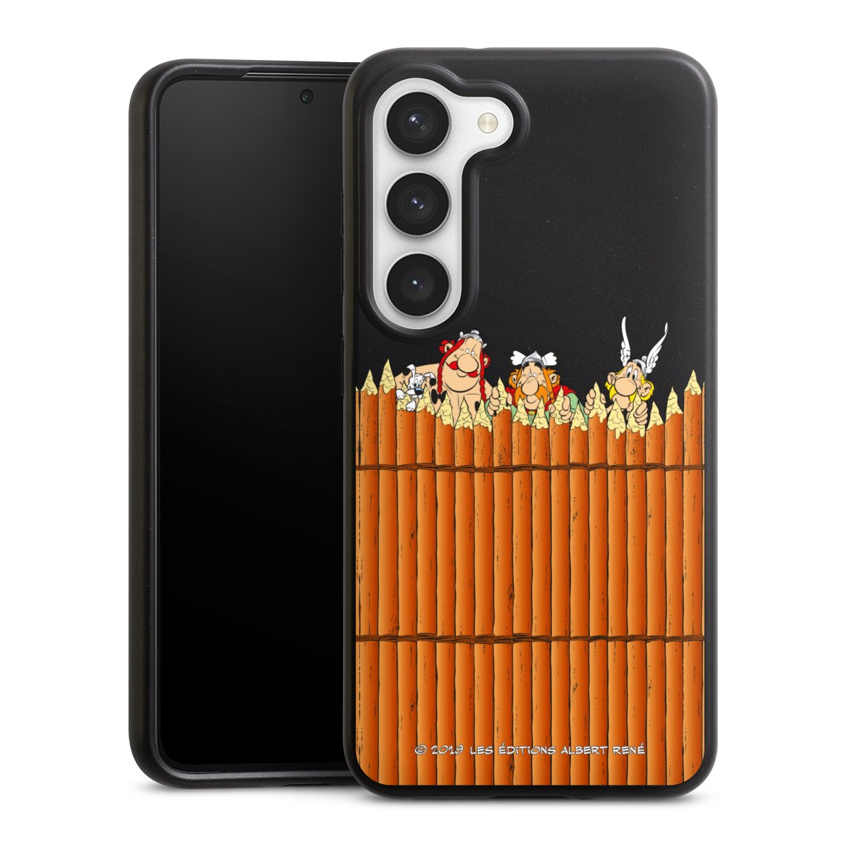 Gaulois Derrière Palissade Transparent