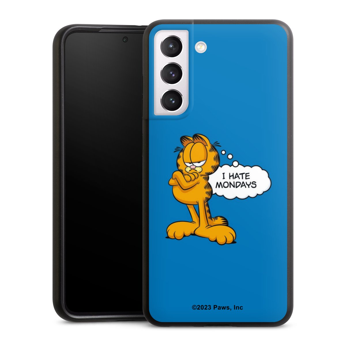 Garfield Ik haat maandagen blauw