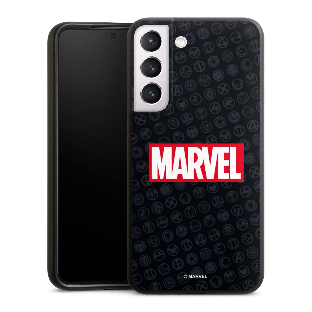 Marvel Logo Black Red 