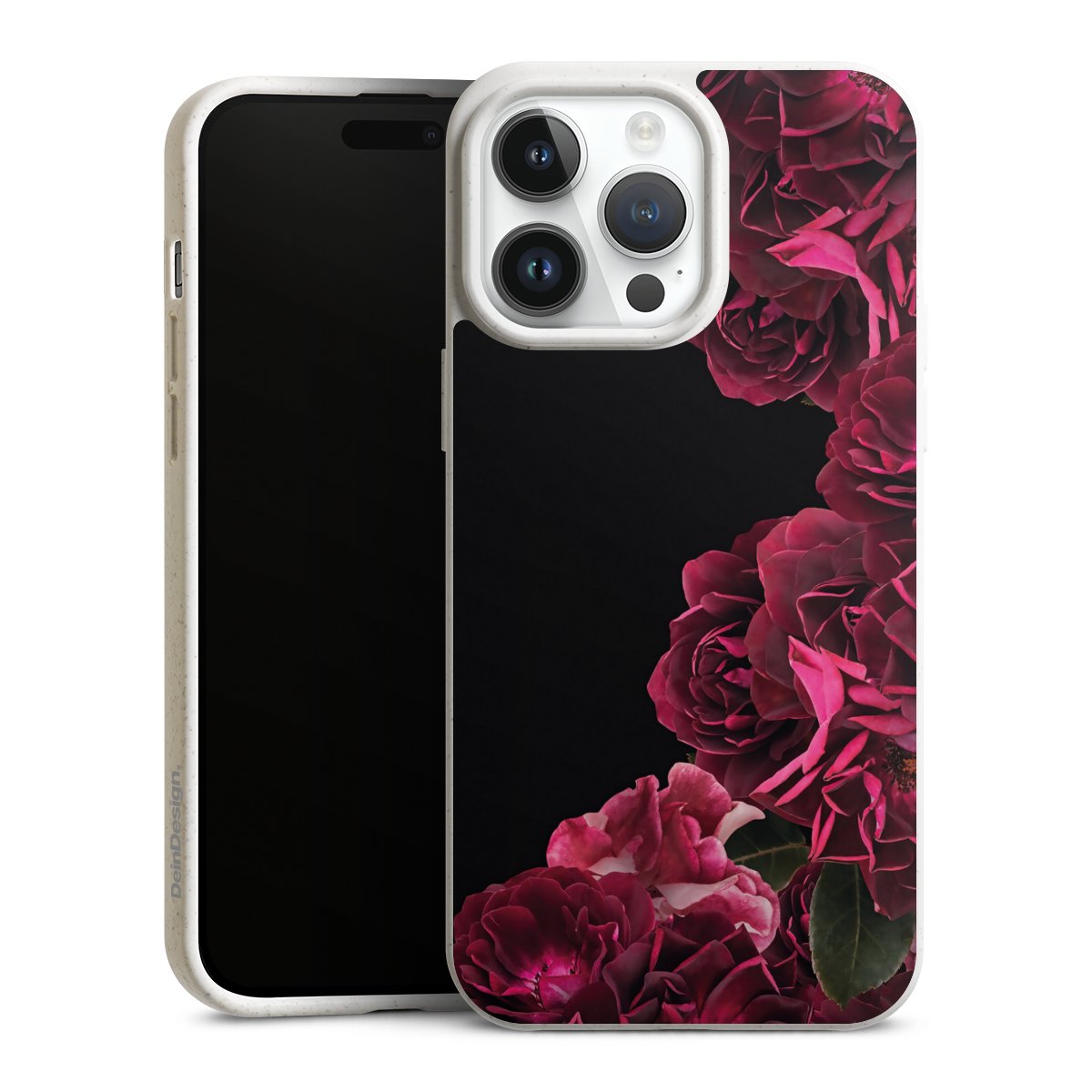 Rose vintage su nero