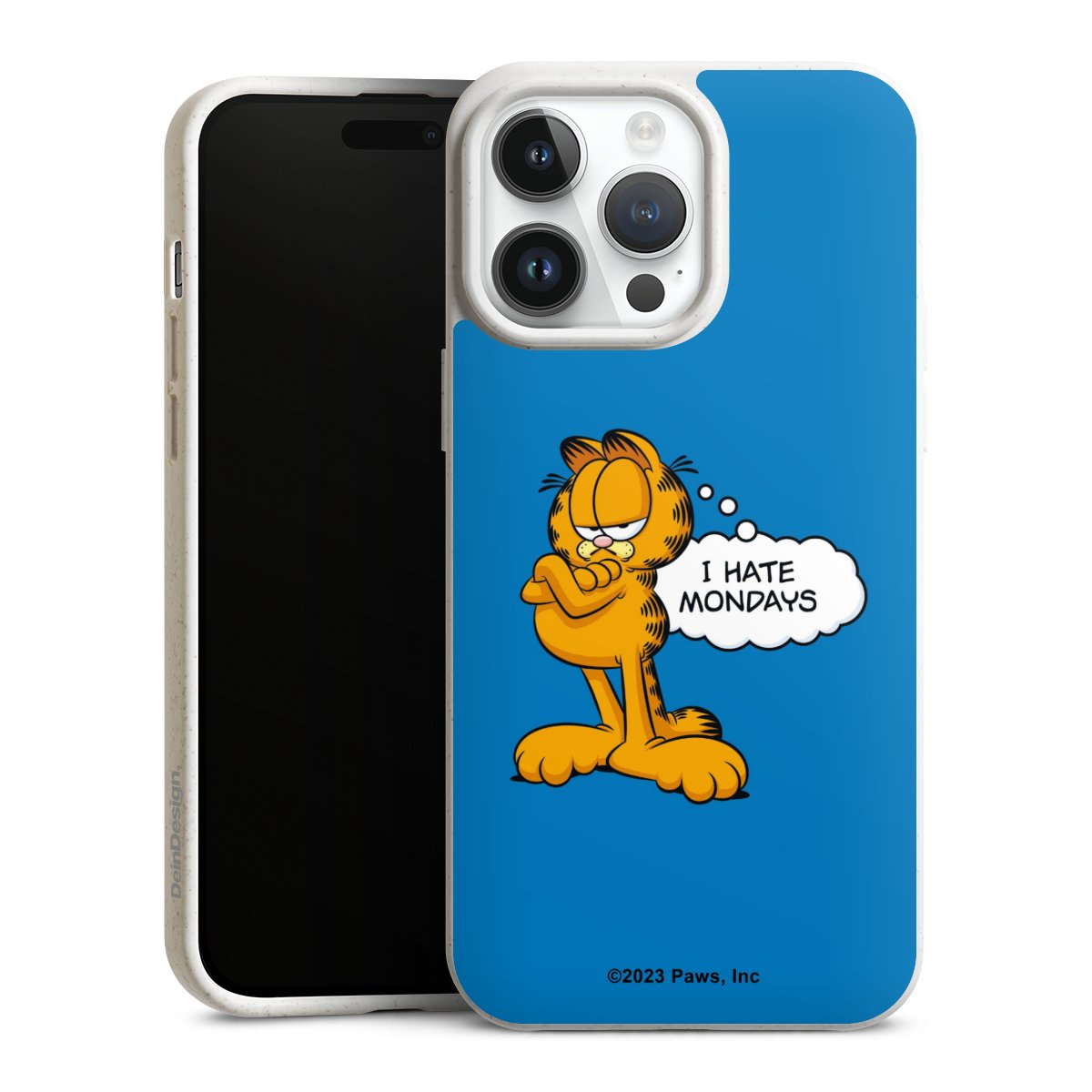 Garfield Ik haat maandagen blauw
