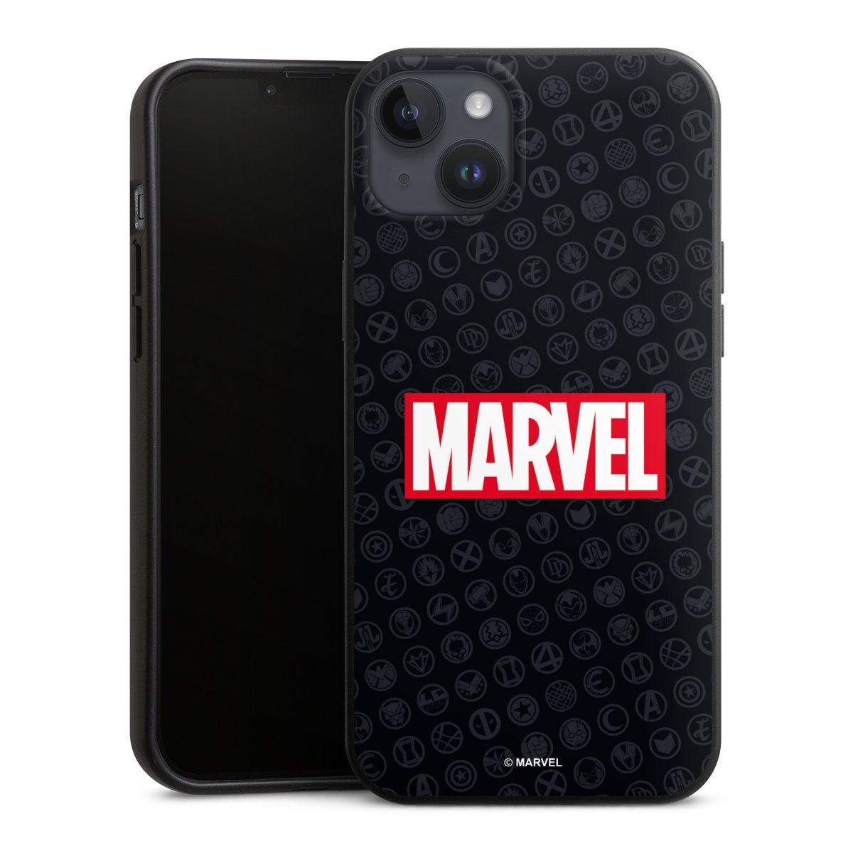 Marvel Logo Black Red 