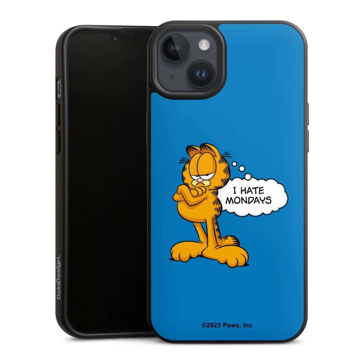 Garfield Ik haat maandagen blauw