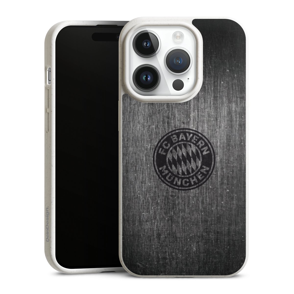 Metalllook FCB Logo einfarbig