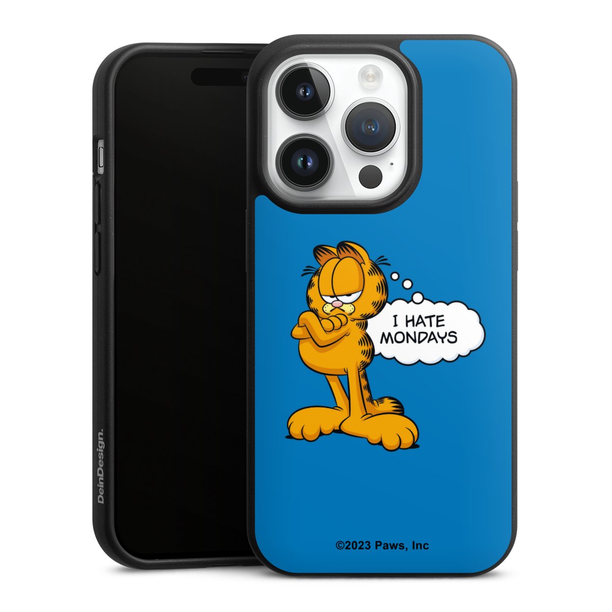 Garfield Ik haat maandagen blauw