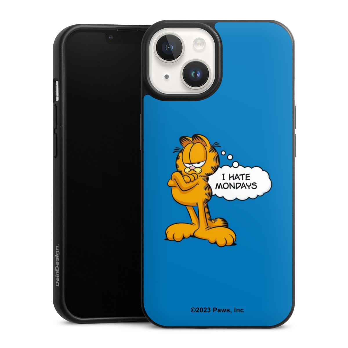 Garfield Je déteste les lundis Bleu