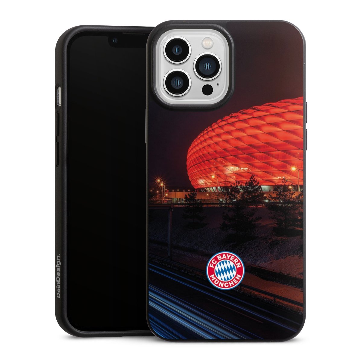 Allianz Arena bei Nacht FCB