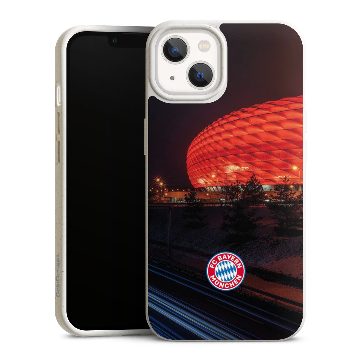 Allianz Arena bei Nacht FCB