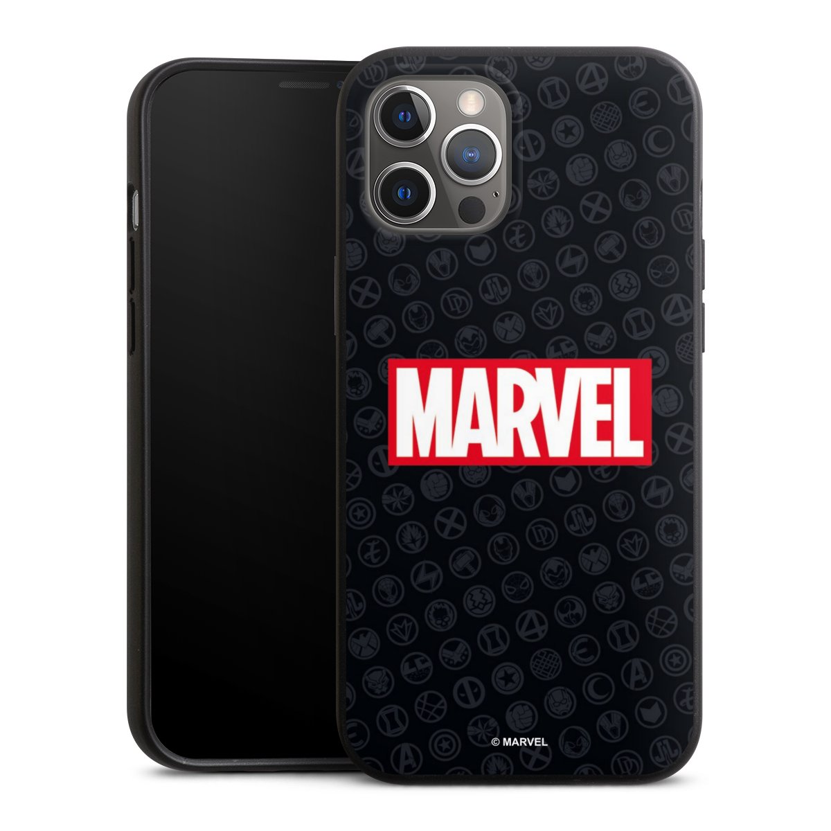 Marvel Logo Black Red 