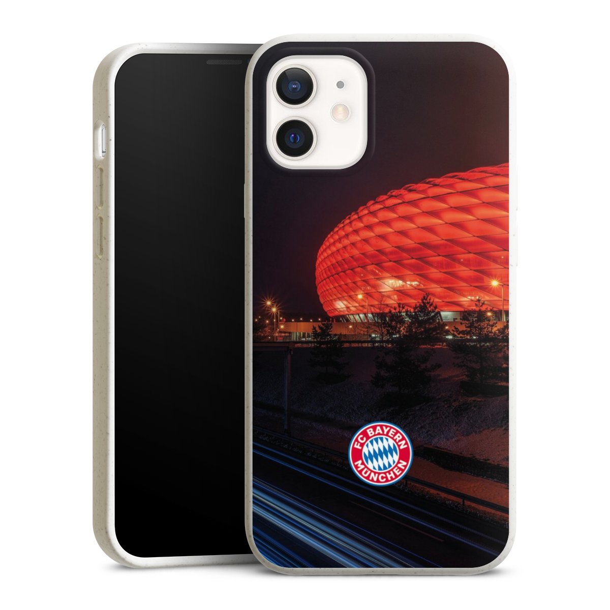 Allianz Arena bei Nacht FCB