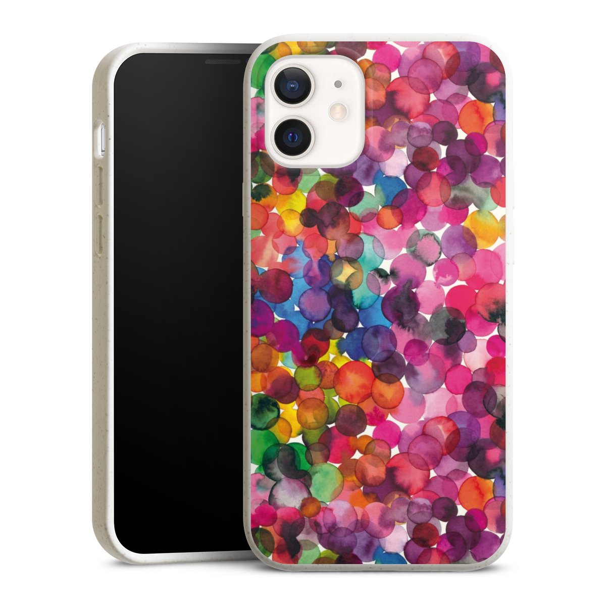 Punti acquerello sovrapposti