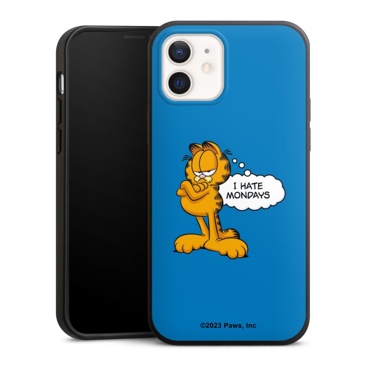 Garfield Ik haat maandagen blauw