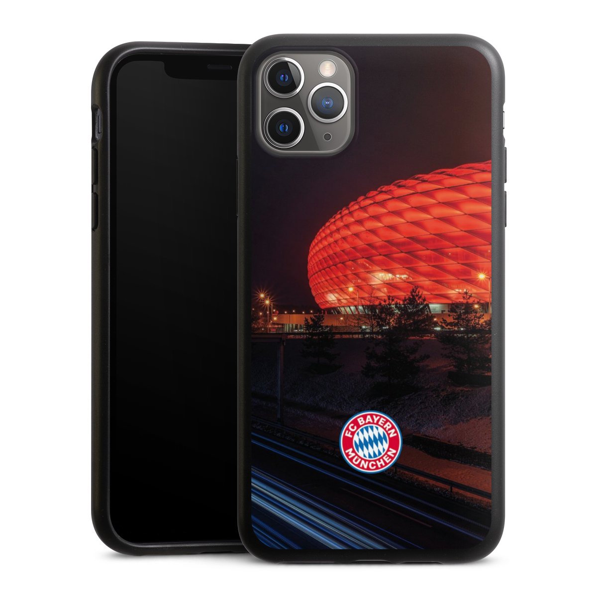 Allianz Arena bei Nacht FCB