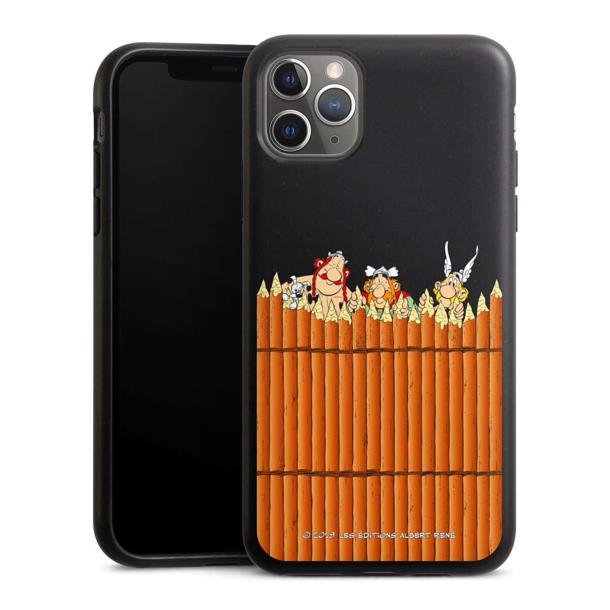 Gaulois Derrière Palissade Transparent