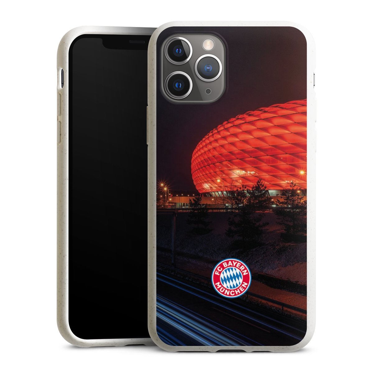 Allianz Arena bei Nacht FCB